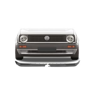 Golf 1 & Golf 2 Broad 2Pc Front Lip Black