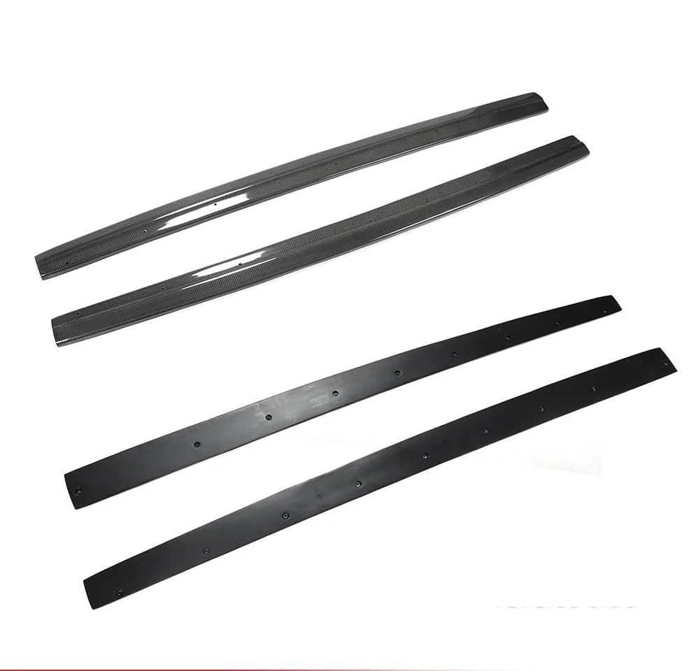 AUDI 8V / 8V.2 CARBON FIBRE SIDE SKIRT EXTENSIONS - Image 2