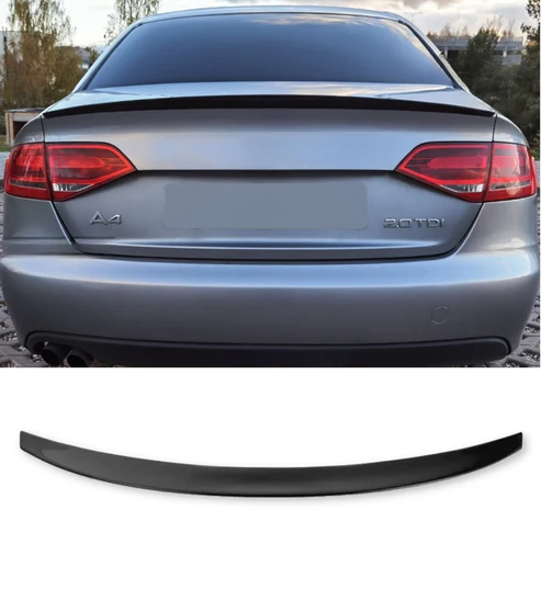 AUDI A4 B8 GLOSS BLACK BOOT SPOILER