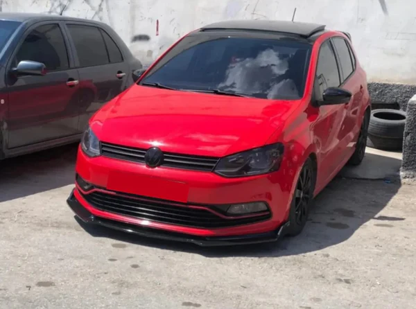 Polo 6 / Polo 7 Non-gti Gloss Black 3-piece Front Lip - Image 3