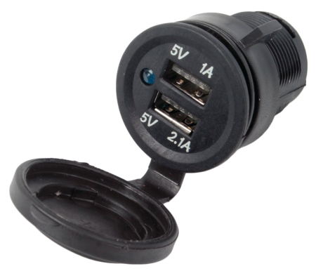 Two Port Waterproof USB Charging Unit - Image 2