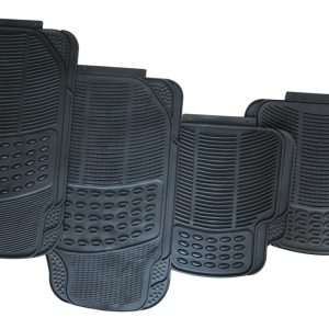 Rubber Car Mat Set Black