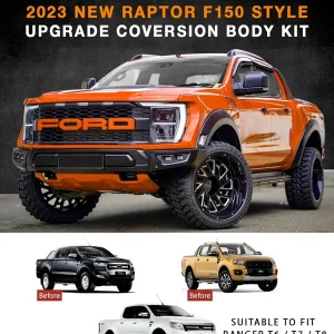 FORD RANGER RAPTOR F150 2023 STYLE UPGRADE CONVERSION BODY KIT
