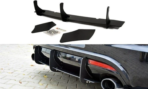 Scirocco R Rear Diffuser & Rear Side Splitters