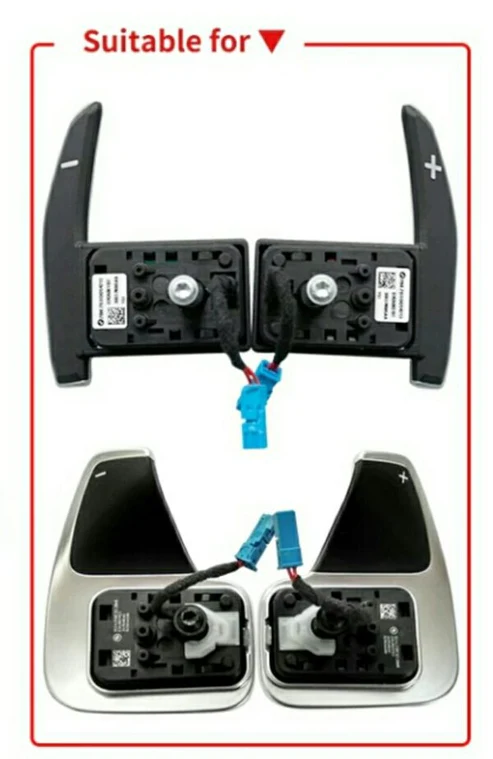F-SERIES ALUMINIUM REPLACEMENT PADDLE SHIFT EXTENSIONS - Image 2