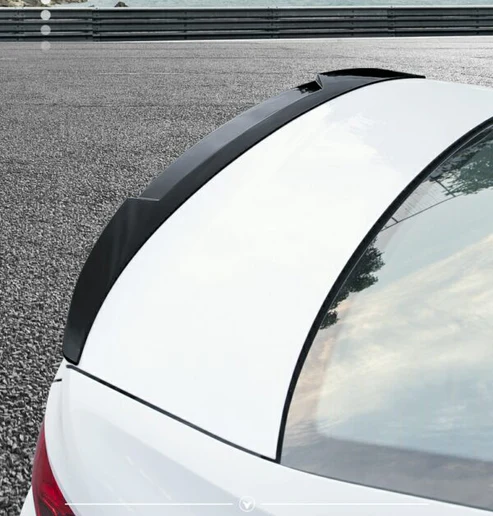 AUDI A3 8Y SEDAN V-STYLE GLOSS BLACK BOOT SPOILER - Image 4