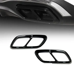 MERC W206 C-CLASS AMG STYLE TAIL PIPE COVERS